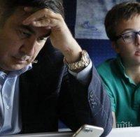 Задържаха сина на Саакашвили на летището в Киев 