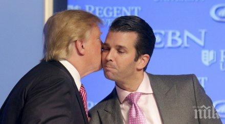 тръмп младши писал уикилийкс време предизборната кампания