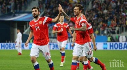 русия впечатли испания загуби голов спектакъл