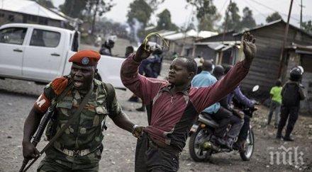 близо загинали ранени дерайлиране влак конго видео