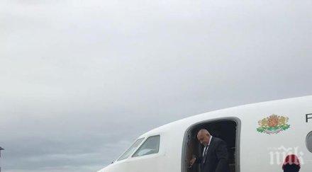 първо пик премиерът борисов пристигна рим гледайте живо снимки