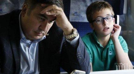 задържаха сина саакашвили летището киев