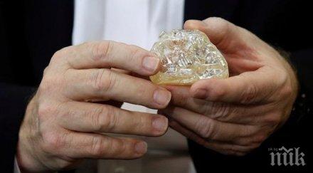 откриха диамант тегло 476 карата сиера леоне