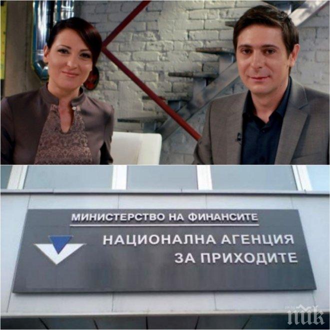 Нова телевизия категорична за проверките на НАП: Виктор Николаев и Анна Цолова са чисти!