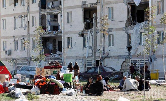 Жертвите на земетресението в Иран станаха 407 