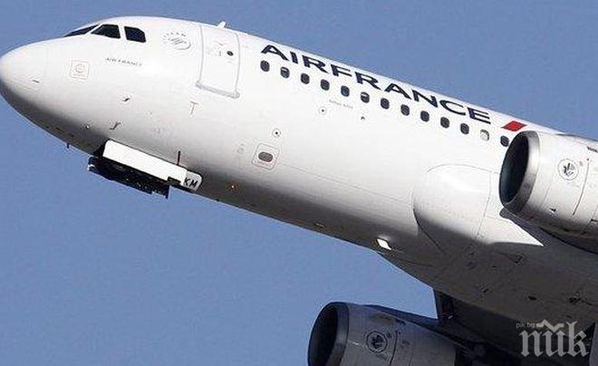 Принудително! Самолет на „Еър Франс“ бе върнат аварийно в Токио заради технически проблем