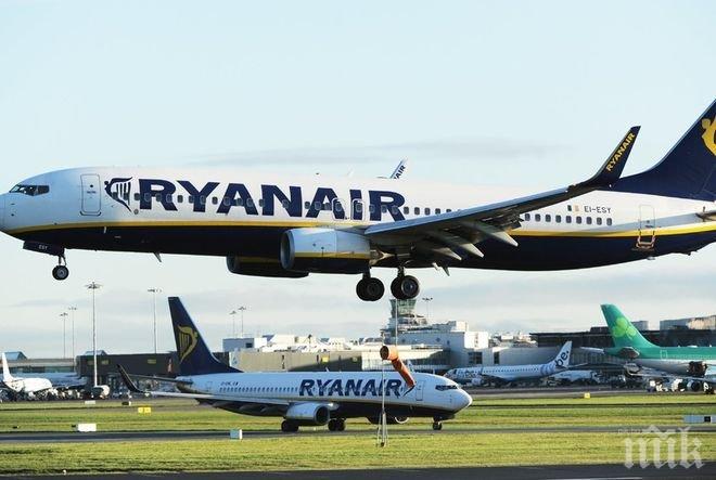 Райънеър наема още пилоти въпреки масовата отмяна на полети