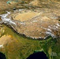 Силно земетресение разлюля Тибет