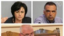 ИЗВЪНРЕДНО И ПЪРВО В ПИК TV! Нова вълна от скандали в парламента! БСП и ДПС саботират работния ден (НА ЖИВО/ОБНОВЕНА)