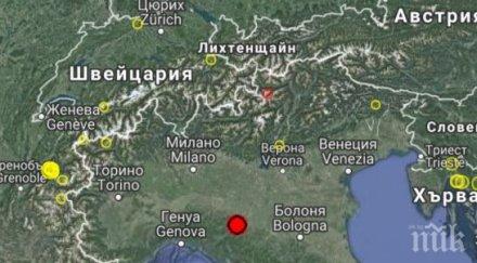 стрес силен трус удари италия разрушения