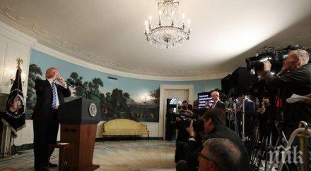 тръмп запали социалните мрежи две глътки вода