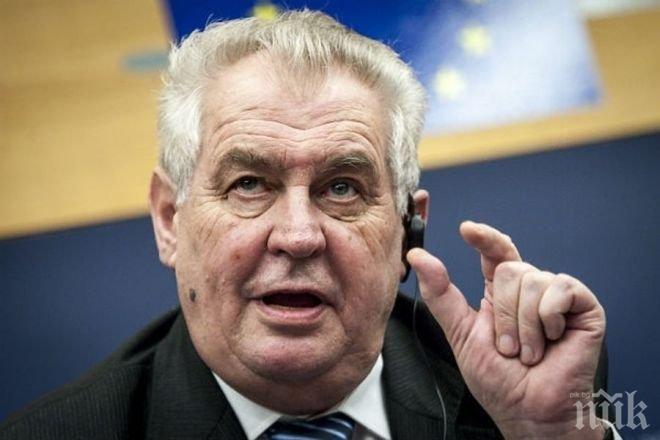 Според президента на Чехия, Беловежкото споразумение е било „алкохолно събиране“