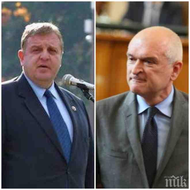 РЕАКЦИЯ! Каракачанов против оставката на Главчев: Решението му не беше правилно!