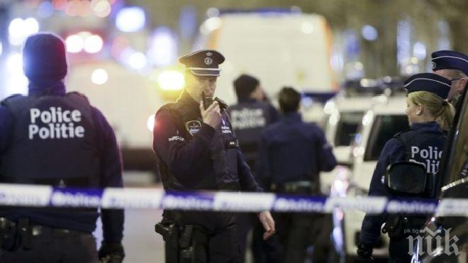Безредици! Най-малко 30 арестувани заради сблъсъци в центъра на Брюксел