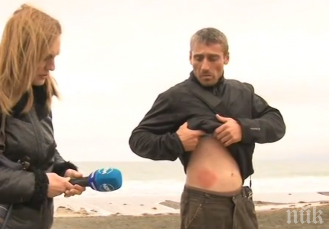 Полицаи биха рибар от Бургас