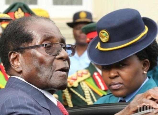 Отстраниха Робърт Мугабе от управляващия пост на Националния африкански съюз на Зимбабве