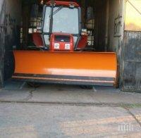 Над 300 машини чистят снега, най-много има в Софийска-област