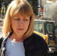 Фандъкова се закани за ремонта на 