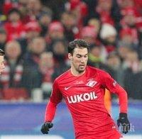 Късен гол попари Попето и Спартак, шансовете на руския тим почти се изпепелиха 