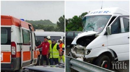 последните минути нов кървав курбан жестока катастрофа три трупа блокира пътя шумен силистра