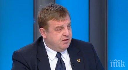 контра каракачанов върна топката бсп министърът отбраната призова червените спрат клеветите българия