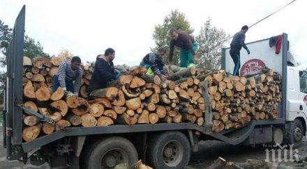сливенската структура герб направи дарения бедстващите бургаско