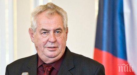 четири очи владимир путин проведе среща президента чехия