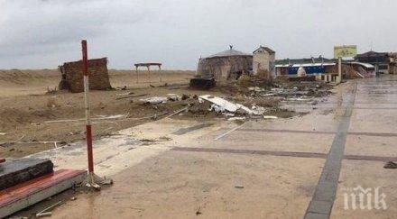 пуснаха багерите слънчев бряг изринаха магазина плажа снимки