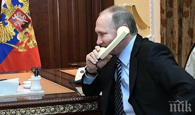 По жицата! Владимир Путин и емирът на Катар обсъдиха ситуацията в Близкия Изток