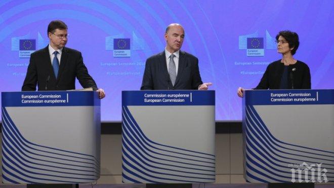 ЕК размаха пръст на 6 държави за свръхдефицит