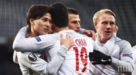 залцбург спечели групата марсилия измъкна равен турция