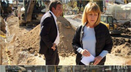 пълна бутафория жонглирането павета бул дондуков продължава пълна сила преремонтират ремонта