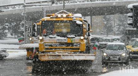 бърза реакция 116 машини готови чистят снега софия