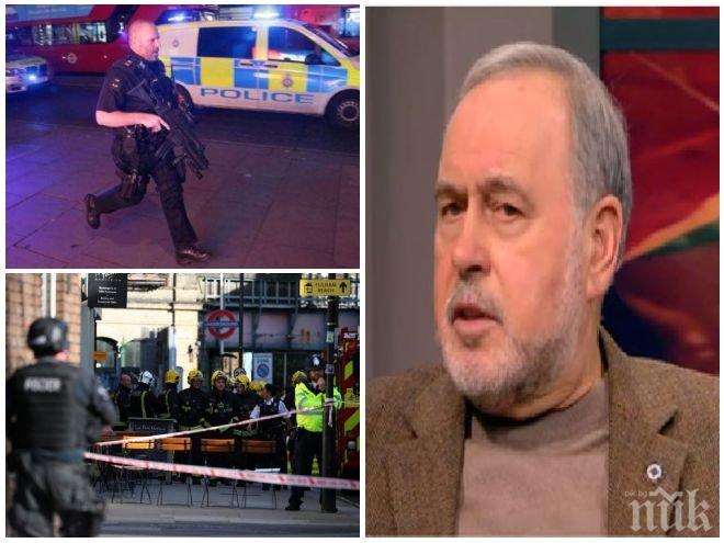 ЕКСКЛУЗИВНО! Славчо Велков с експресен коментар за ужаса в Лондон