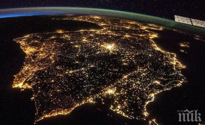 ТРЕВОЖНО! Светлинното замърсяване през нощта се увеличава