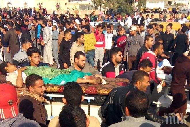 Президентът на Египет обеща да отмъсти за загиналите при терористичния акт в джамията край Ел Ариш