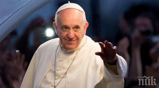 Папа Франциск заминава днес на шестдневно посещение в Мианма и Бангладеш заради хуманитарната криза