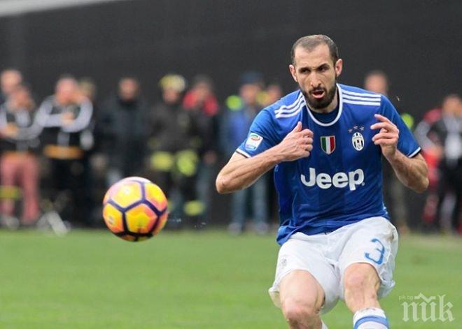 Джорджо Киелини пропуска и домакинството на Кротоне