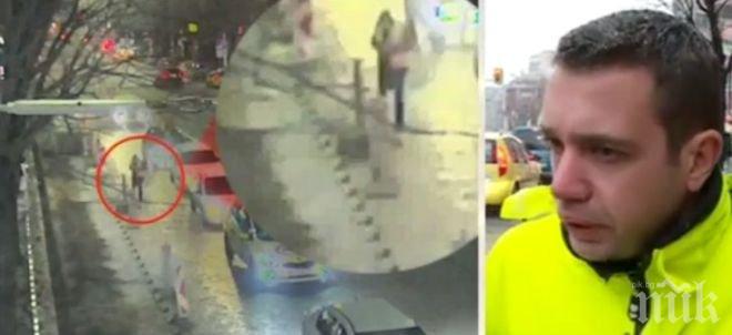 ПРОВОКАЦИЯ? Неизвестен вади паветата на Дондуков (СНИМКИ)