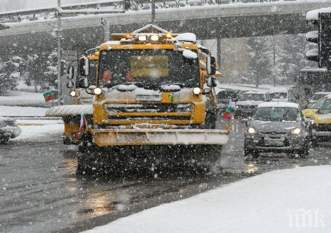 БЪРЗА РЕАКЦИЯ! 116 машини са готови да чистят снега в София