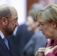ПОЛИТИЧЕСКА КРИЗА! Шулц още не е сигурен дали ще преговаря с Меркел
