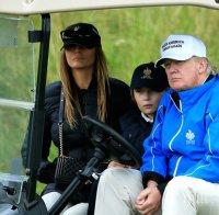 Тайните служби изхарчили близо 150 000 долара за наем на електромобили за голф от началото на управлението на Доналд Тръмп