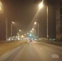 Опасно мръсен въздух отчетоха нощес в София
