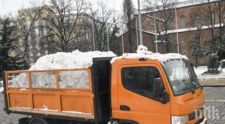 обработиха всички опасни участъци софия смеси заледяване