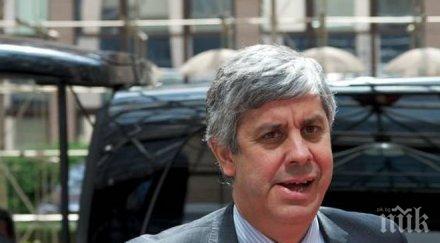 италия застава кандидатурата португалския финансов министър председател еврогрупата