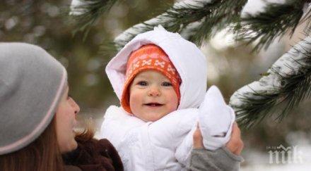 вижте грижим детската кожа зимата
