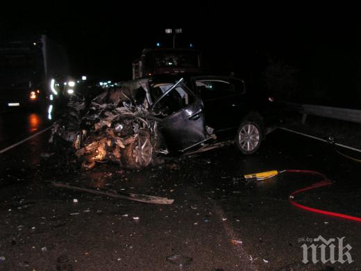 ТИР размаза фолксваген край Разград