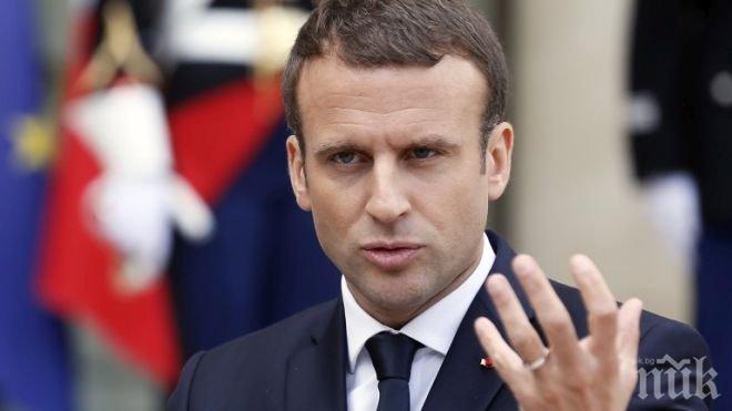 Президентът на Франция призова Китай и Русия да покрепят санкциите срещу КНДР