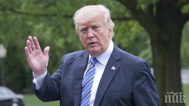 Тръмп призова сенатори републиканци да спрат разследването за руската намеса в изборите през 2016 г.