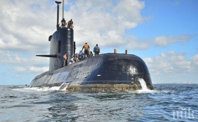 КРАЙ! Аржентина прекрати мисията за издирване на изчезналата подводница